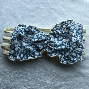 Montce bandeau floral bikini top